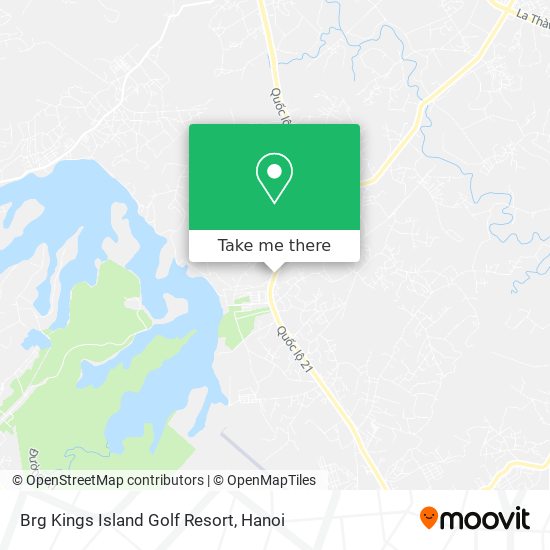 Brg Kings Island Golf Resort map