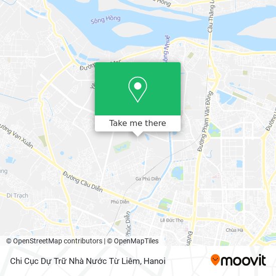 Chi Cục Dự Trữ Nhà Nước Từ Liêm map