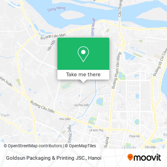 Goldsun Packaging & Printing JSC. map