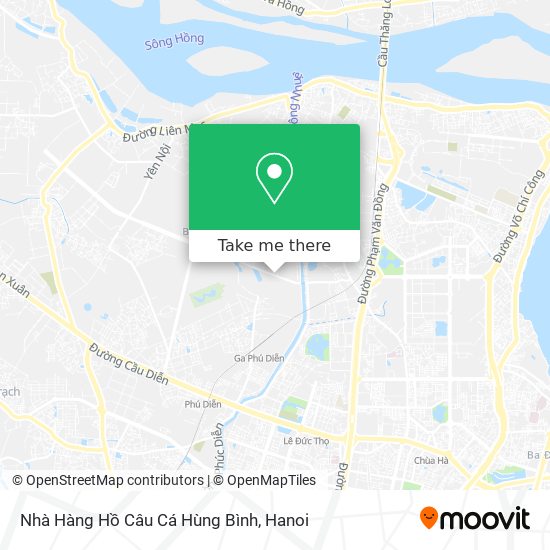 Nhà Hàng Hồ Câu Cá Hùng Bình map