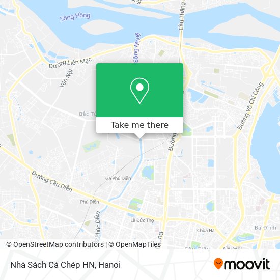 Nhà Sách Cá Chép HN map