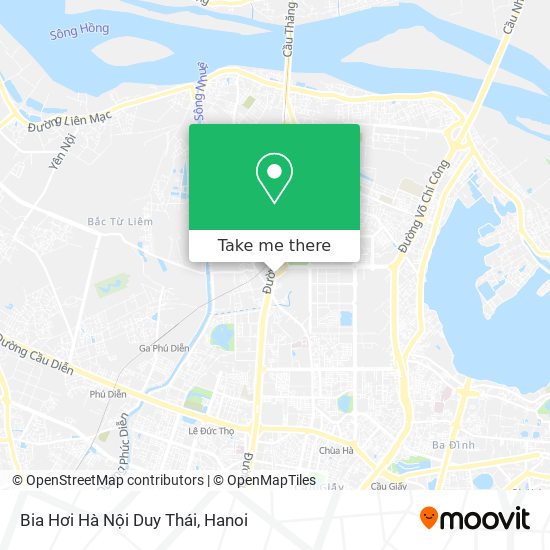 Bia Hơi Hà Nội Duy Thái map