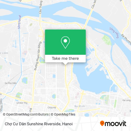 Chợ Cư Dân Sunshine Riverside map