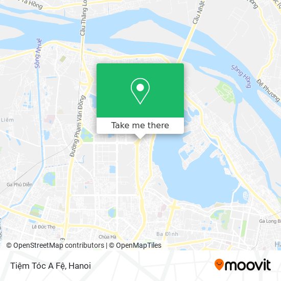 Tiệm Tóc A Fệ map