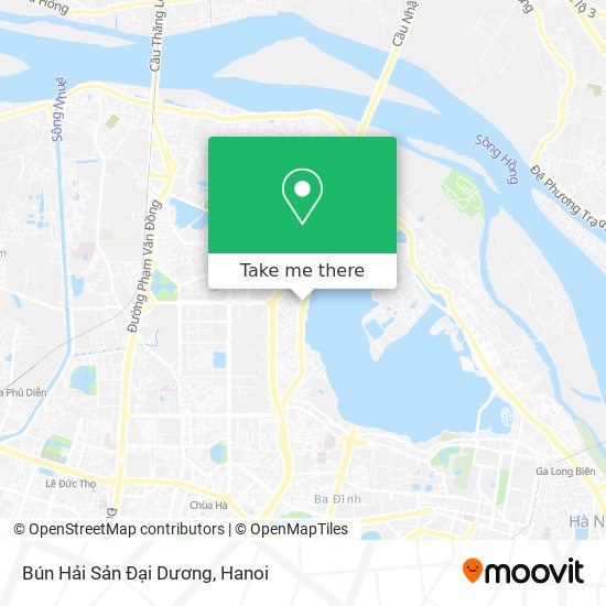 Bún Hải Sản Đại Dương map