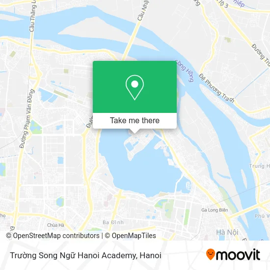 Trường Song Ngữ Hanoi Academy map