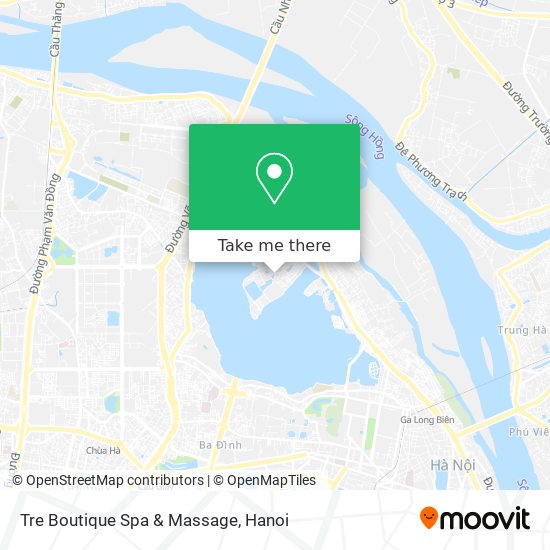 Tre Boutique Spa & Massage map