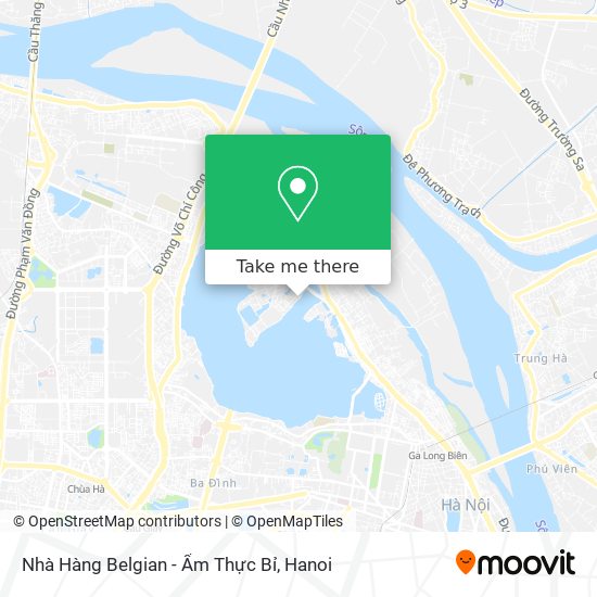 Nhà Hàng Belgian - Ẩm Thực Bỉ map