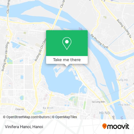 Vinifera Hanoi map