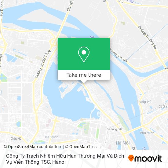 Công Ty Trách Nhiệm Hữu Hạn Thương Mại Và Dịch Vụ Viễn Thông TSC map