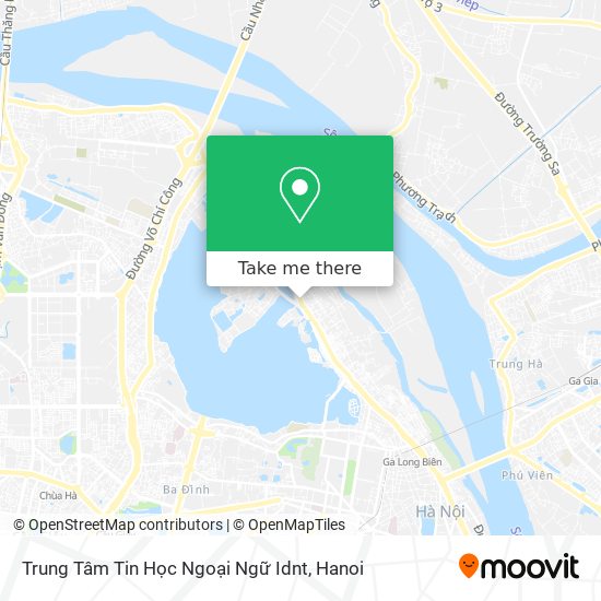 Trung Tâm Tin Học Ngoại Ngữ Idnt map