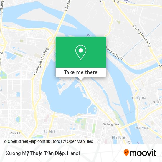 Xưởng Mỹ Thuật Trần Điệp map