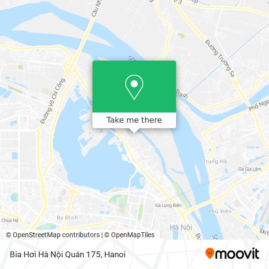 Bia Hơi Hà Nội Quán 175 map