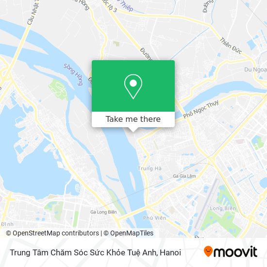 Trung Tâm Chăm Sóc Sức Khỏe Tuệ Anh map