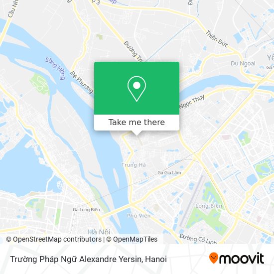 Trường Pháp Ngữ Alexandre Yersin map