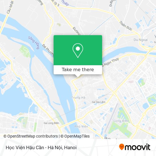 Học Viện Hậu Cần - Hà Nội map