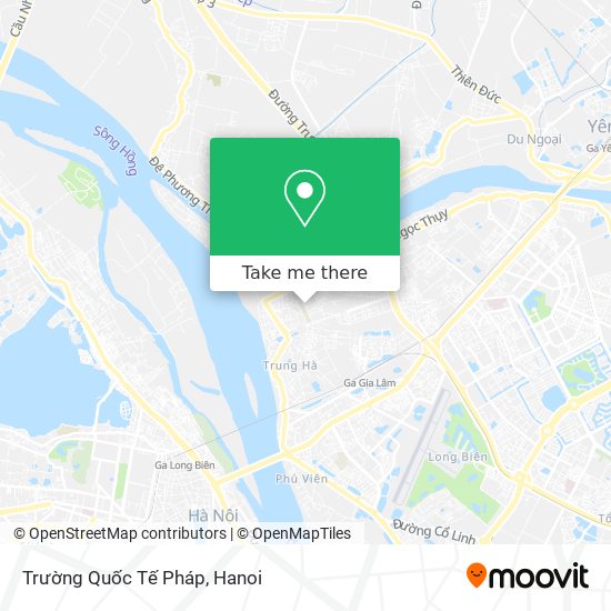 Trường Quốc Tế Pháp map
