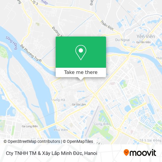 Cty TNHH TM & Xây Lắp Minh Đức map