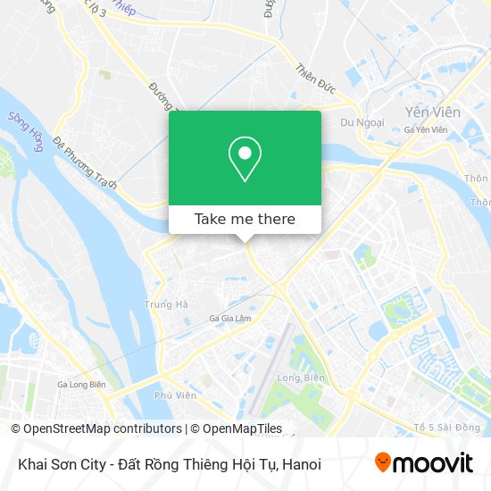 Khai Sơn City - Đất Rồng Thiêng Hội Tụ map