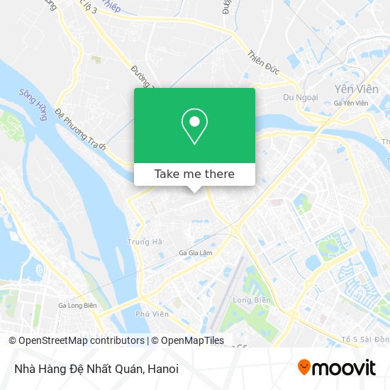 Nhà Hàng Đệ Nhất Quán map