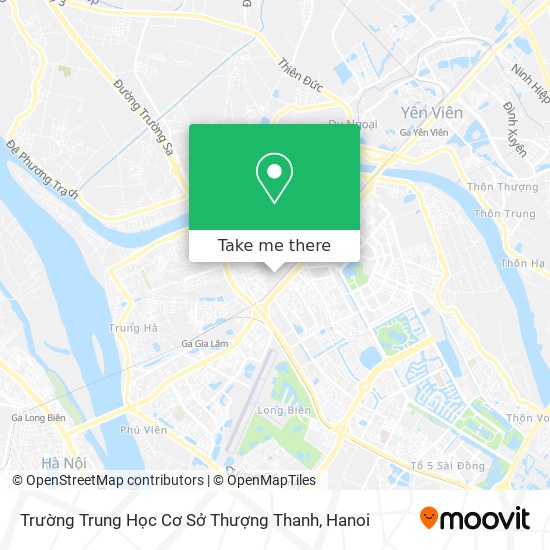 Trường Trung Học Cơ Sở Thượng Thanh map