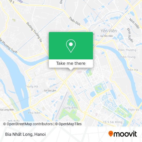 Bia Nhất Long map