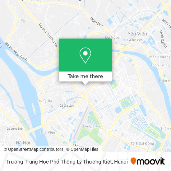 Trường Trung Học Phổ Thông Lý Thường Kiệt map