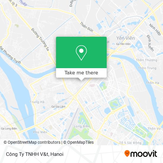 Công Ty TNHH V&t map