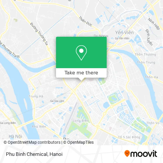 Phu Binh Chemical map