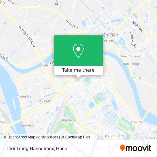 Thời Trang Hanosimex map