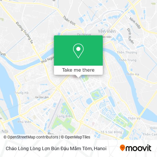 Cháo Lòng Lòng Lợn Bún Đậu Mắm Tôm map