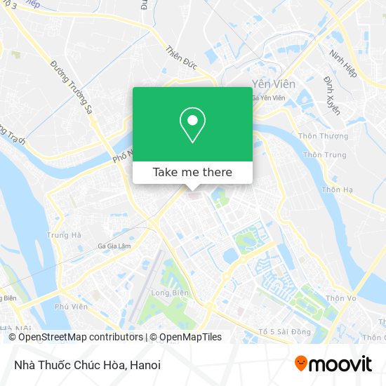Nhà Thuốc Chúc Hòa map
