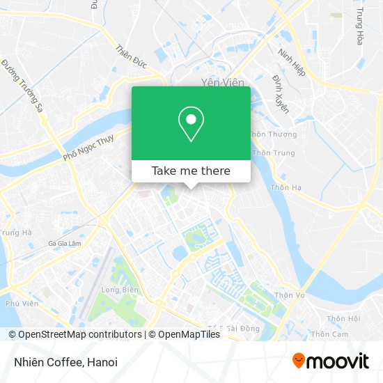 Nhiên Coffee map