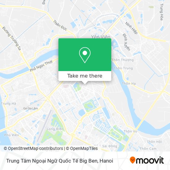 Trung Tâm Ngoại Ngữ Quốc Tế Big Ben map