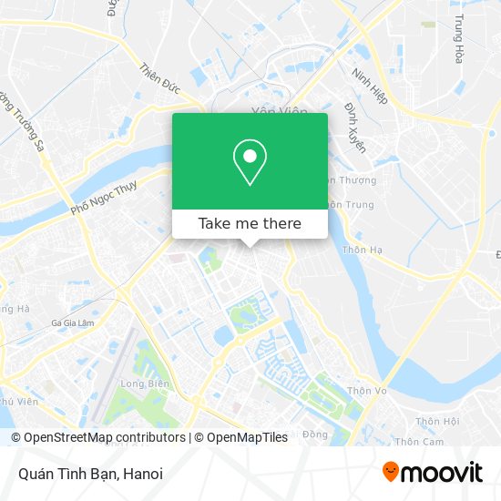 Quán Tình Bạn map