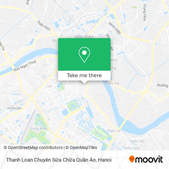 Thanh Loan Chuyên Sửa Chữa Quần Áo map