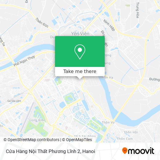 Cửa Hàng Nội Thất Phương Lĩnh 2 map