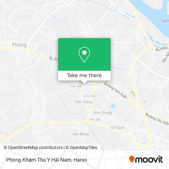 Phòng Khám Thú Y Hải Nam map