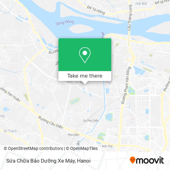 Sửa Chữa Bảo Dưỡng Xe Máy map