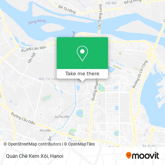 Quán Chè Kem Xôi map