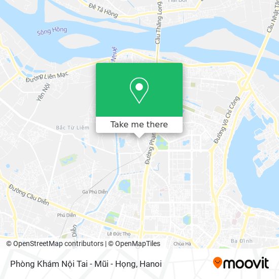 Phòng Khám Nội Tai - Mũi - Họng map