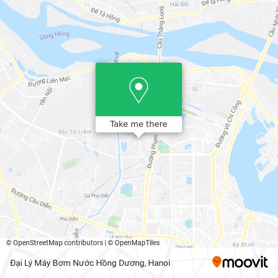 Đại Lý Máy Bơm Nước Hồng Dương map