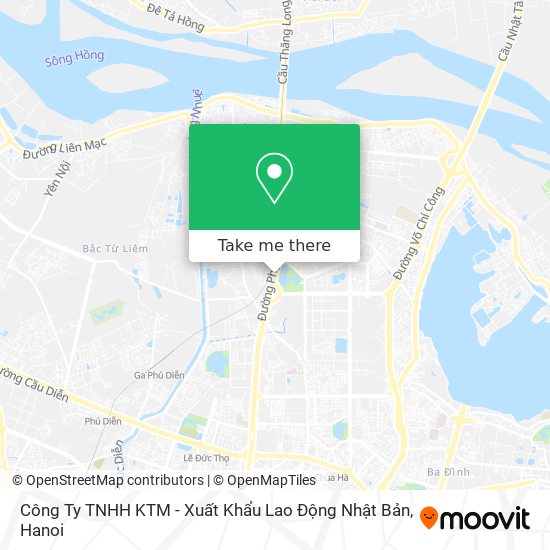 Công Ty TNHH KTM - Xuất Khẩu Lao Động Nhật Bản map