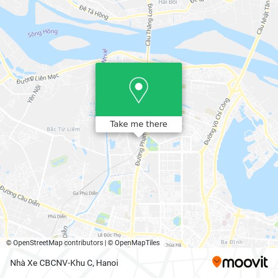 Nhà Xe CBCNV-Khu C map