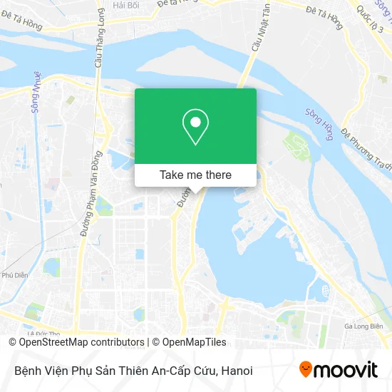 Bệnh Viện Phụ Sản Thiên An-Cấp Cứu map