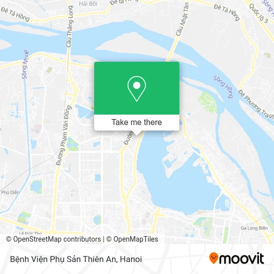 Bệnh Viện Phụ Sản Thiên An map
