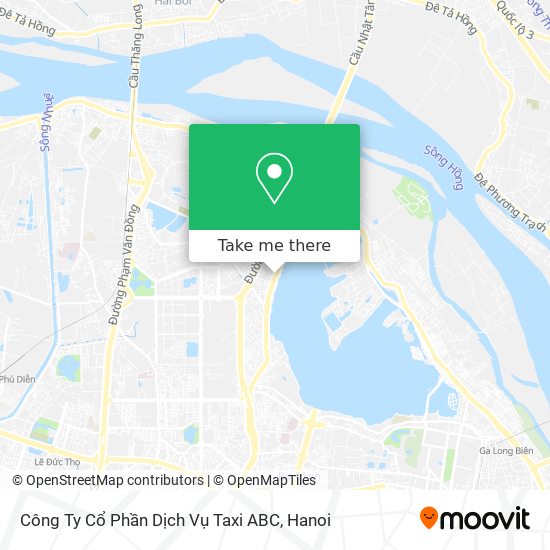 Công Ty Cổ Phần Dịch Vụ Taxi ABC map