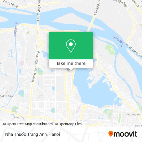 Nhà Thuốc Trang Anh map