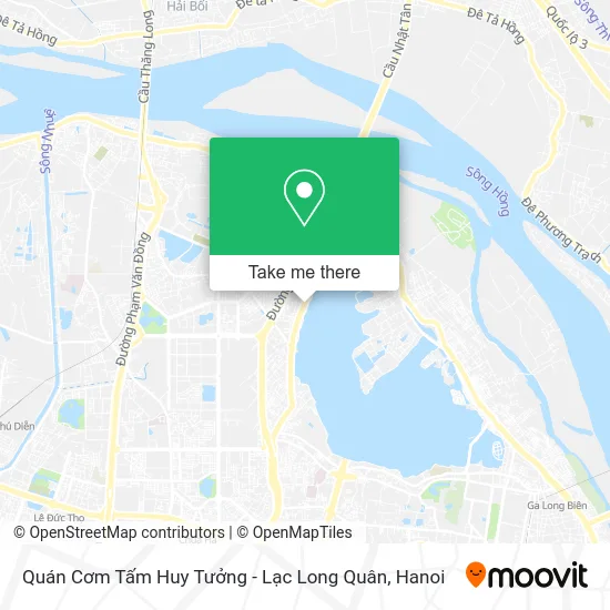 Quán Cơm Tấm Huy Tưởng - Lạc Long Quân map