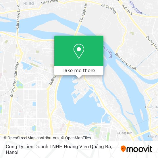 Công Ty Liên Doanh TNHH Hoàng Viên Quảng Bá map